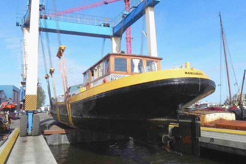 Die RIA 2012 für die Rheinzertifizierung auf der Werft.