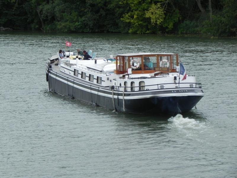 Le Baron de l'Écluse auf der Saône.